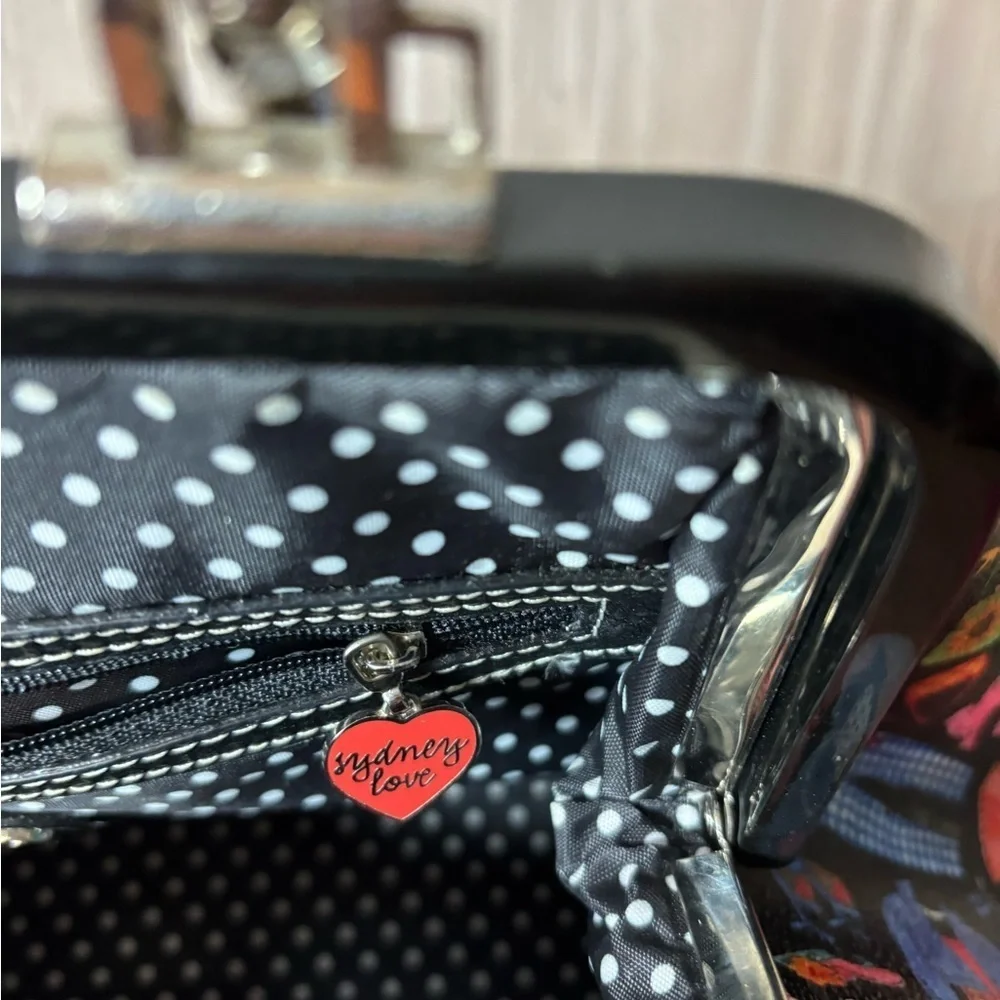 Sydney Love Y2K Vibrant Multicolor Kiss Lock Closure Metal Handle Purse Tote Bag